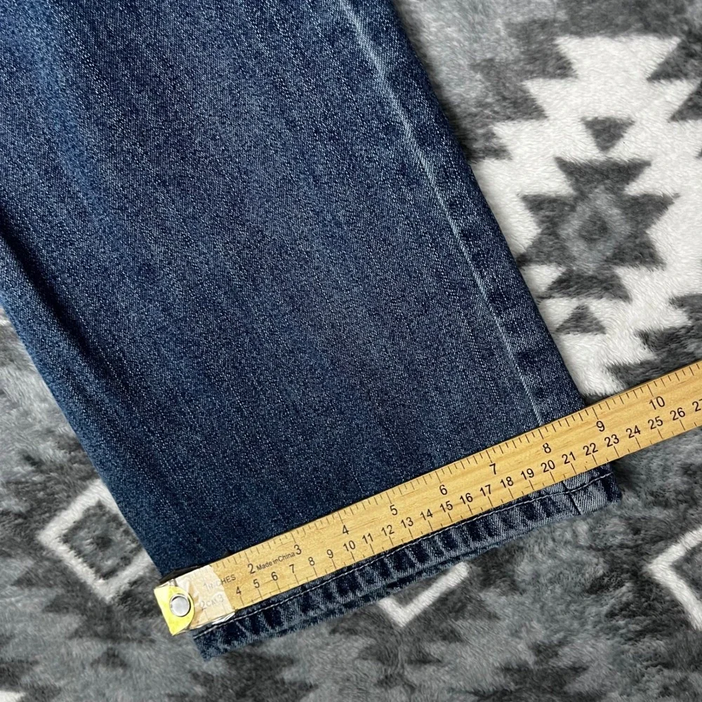 VTG Silver Jeans Co. Medium Wash Bootcut Button Fly Denim Made in Canada 28x33